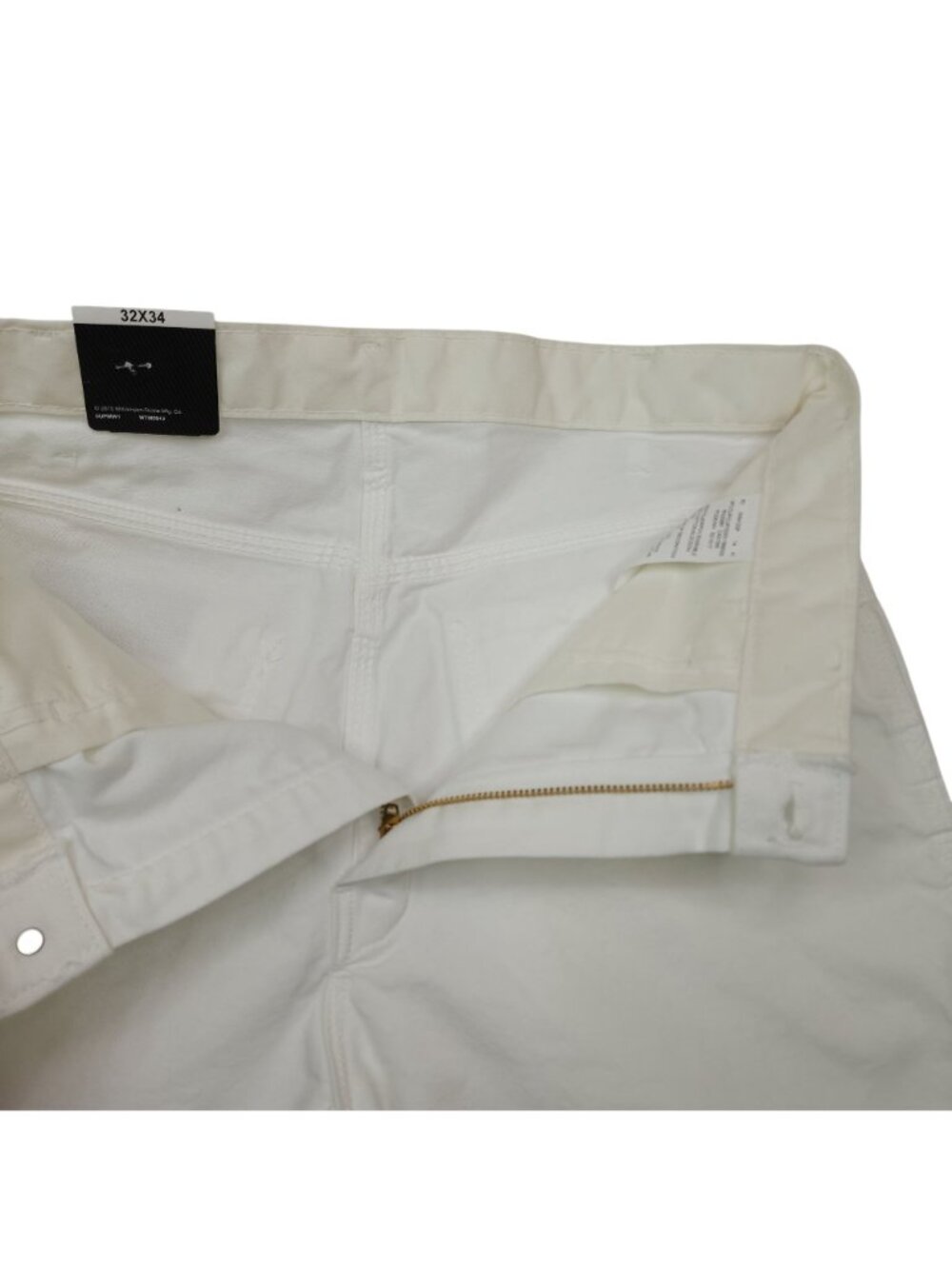 Dickies Mens White Utility Pants Relaxed Fit Multiple Tool Pockets & Loops 32X34 - Picture 9 of 11